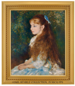 ピエール・オーギュスト・ルノワール『イレーヌ・カーン・ダンヴェール嬢（可愛いイレーヌ）』