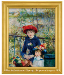 ピエール＝オーギュスト・ルノワール『二人の姉妹－テラスにて―』