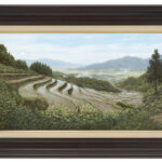 肉筆油彩画　藤井路夫が描く日本の原風景