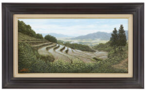 肉筆油彩画　藤井路夫が描く日本の原風景